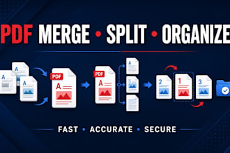 merge, split and organize your PDF files quickly