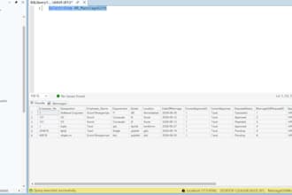 database and ORM integration