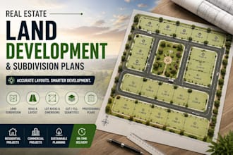design real estate land development and subdivision plans