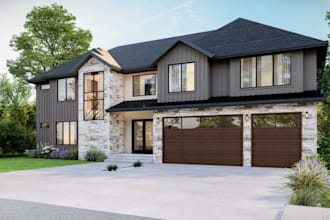 design 3d exterior rendering 3d architectural visualization