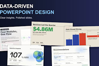 design data driven powerpoint presentations