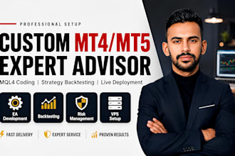 develop forex eas or bot in mt4 mt5
