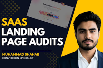audit your saas landing page for conversion leaks