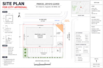 draw professional site plan, plot plan and lot subdivision
