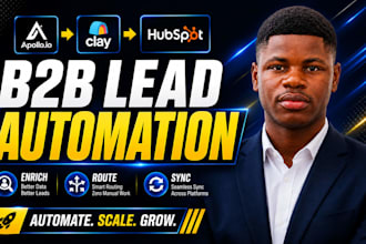 set up apollo clay hubspot integration for b2b sales workflows and cold outreach