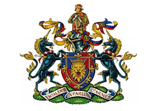 design vintage heraldry coats of arms logo