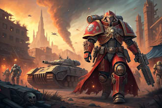 paint your warhammer 40k, sigmar and dnd miniatures