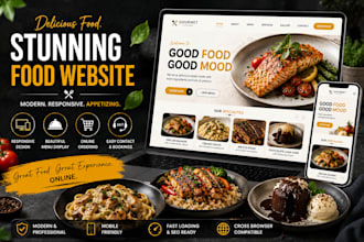 create iyan, amala and rice website