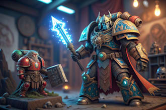 paint your warhammer 40k and fantasy miniatures