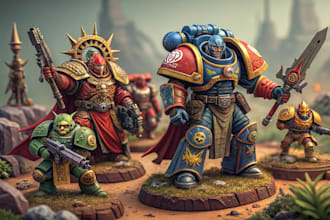 build and or paint your warhammer models