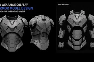 model 3d cosplay 3d armor model 3d helmet sculpt 3d mask cosplay helmet design