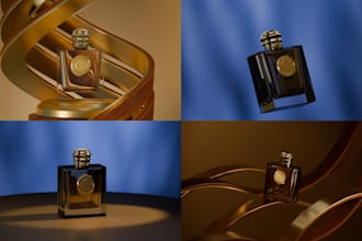 create 3d product renders and commercial studio visuals