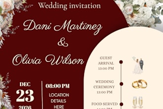 elegant event, wedding, and party invitation cards