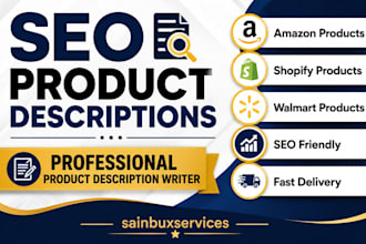 write SEO product descriptions