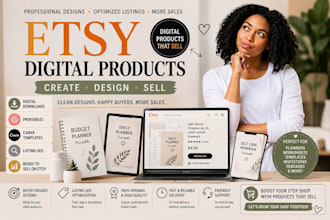 etsy digital products design etsy printables etsy templates etsy digital product