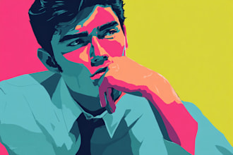 draw artistic vector illustration