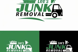 do unique junk removal logo design