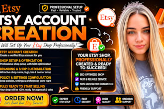 do etsy account creation