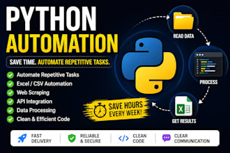 automate repetitive tasks with python