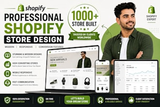 build a premium shopify store for your brand