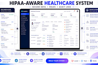 build hipaa aware healthcare data management system