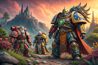 build and or paint your warhammer models