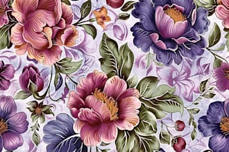 create seamless pattern designs and fabric prints
