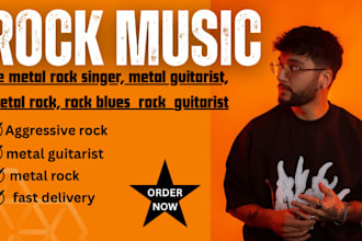 be metal rock singer, metal guitarist, metal rock, rock blues  rock  guitarist