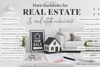 build real estate haro backlinks for your website