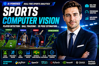 build sport computer vision, player detection, ball tracking, 3d pose estimation