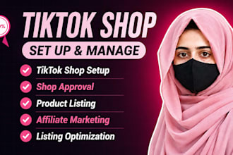 setup tiktok shop, affiliate and influencer marketing to boost sales