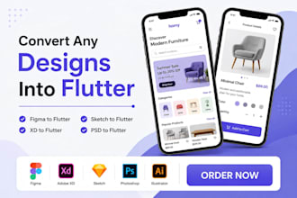 convert figma or adobe xd design to pixel perfect flutter UI