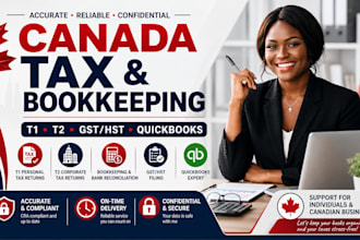 do canada tax return, t1 t2 corporate tax and bookkeeping