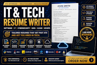 write an ats IT tech resume CV for software and cybersecurity jobs