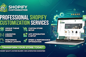 build custom shopify liquid pages and fix theme issues