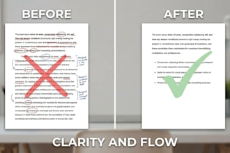 proofread and edit your academic papers with track changes