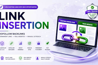 provide professional link insertion and authority link building