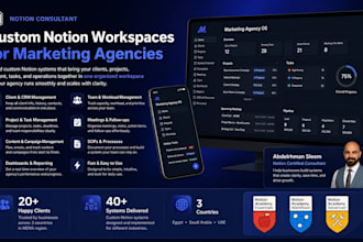 build a custom notion agency os for marketing teams