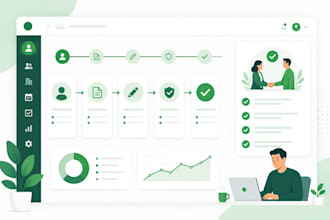 set up client onboarding and CRM systems for your coaching business