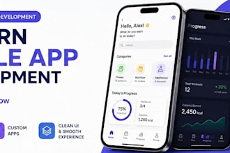 build a modern mobile app or mvp using flutterflow