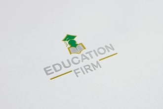 design education logo for school, college and university