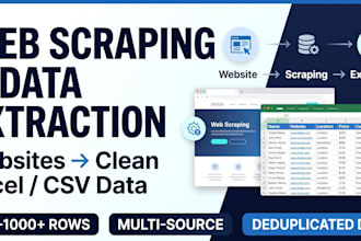 scrape any website into clean structured data