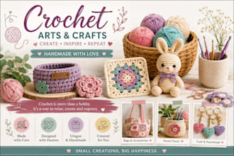 create custom crochet patterns for your etsy shop