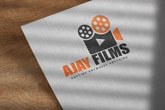design production, dj, music, film and studio logo
