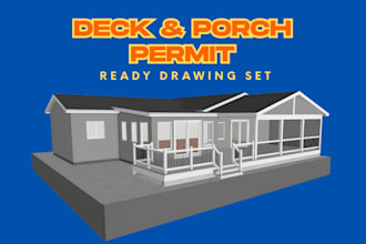 create professional deck designs and permit drawings