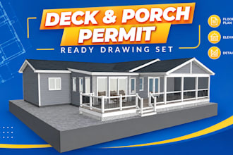 create professional deck designs and permit drawings