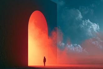 design album cover design, album cover art, music cover art