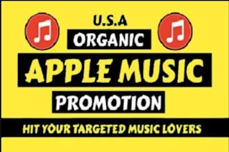 promote USA amazon apple music promotion, itunes music, apple music playlist