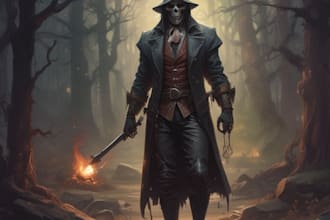 write a supernatural horror fantasy short story