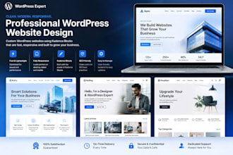 design or redesign a wordpress website with kadence